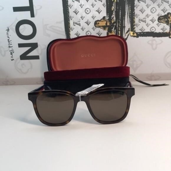 Authentic Gucci GG0848SK 003 Sunglasses Havana Tortoise Brown – New - Picture 5 of 12